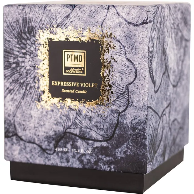 PTMD Expressive Violet 450gr Geurkaars Zwart