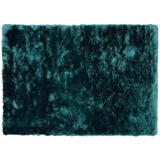 Vente-unique Ultrazacht hoogpolig shaggy vloerkleed - 160 x 230 cm - Dennengroen - DOLCE Emerald groen