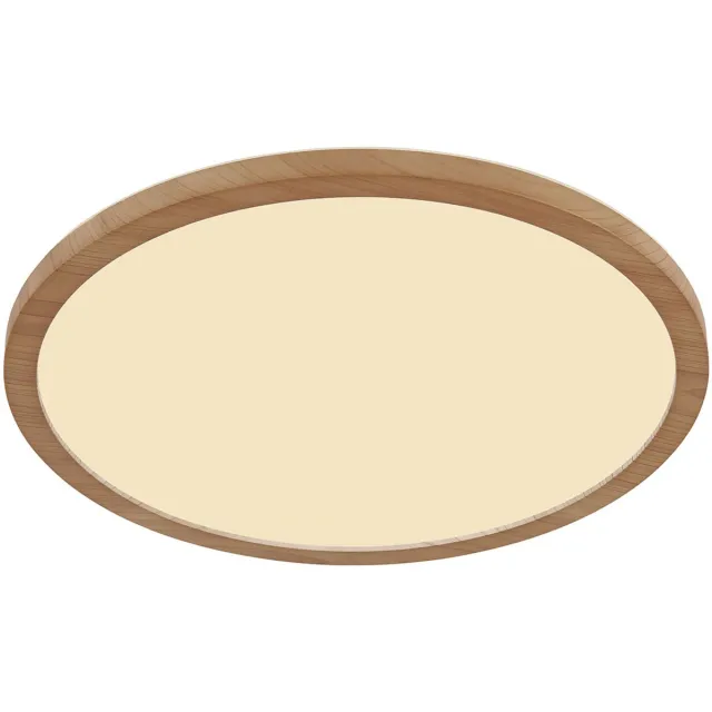 Globo plafonniere - Sapana - naturel - kunststof - Ø 42cm - LED - 41562-24WW