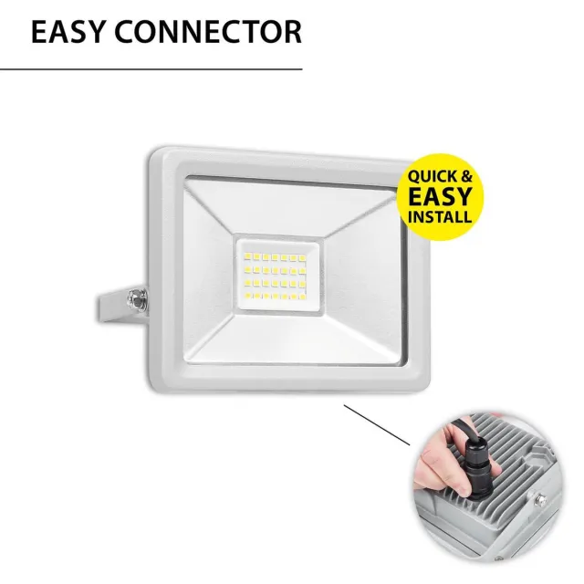 Smartwares LED floodlight 20 W 10.046.95 Aluminium
