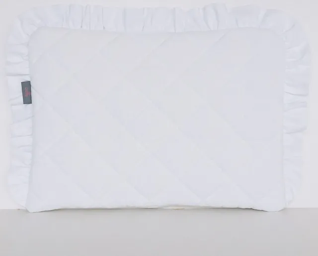 Dolly Gewatteerd Kussen Wit 37x48cm