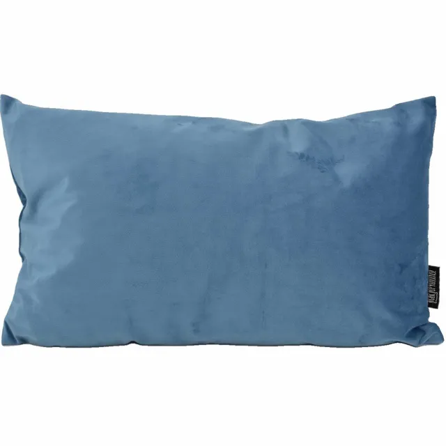 Gek op Kussens! Sierkussen Velvet Blauw Long | 30 x 50 cm | Velvet/Polyester