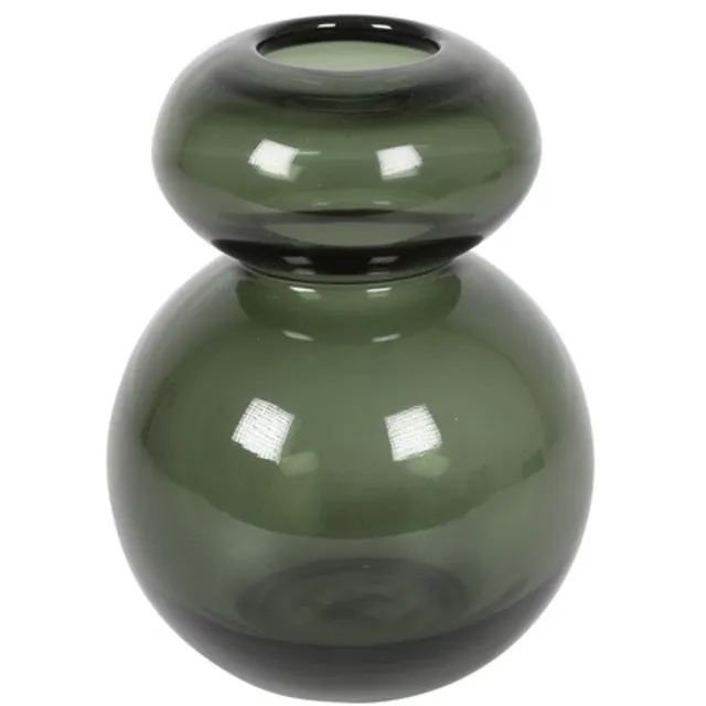 Decostar Vaas - Glaswerk - Groen - Bollen - D19