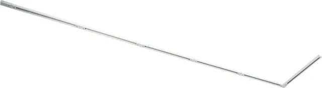 QAZQA iconic - Moderne Spot railsysteem verlichting, railverlichting geschikt voor led - L 312.6 cm - Wit - Woonkamer | Slaapkamer | Keuken Wit Rail 3