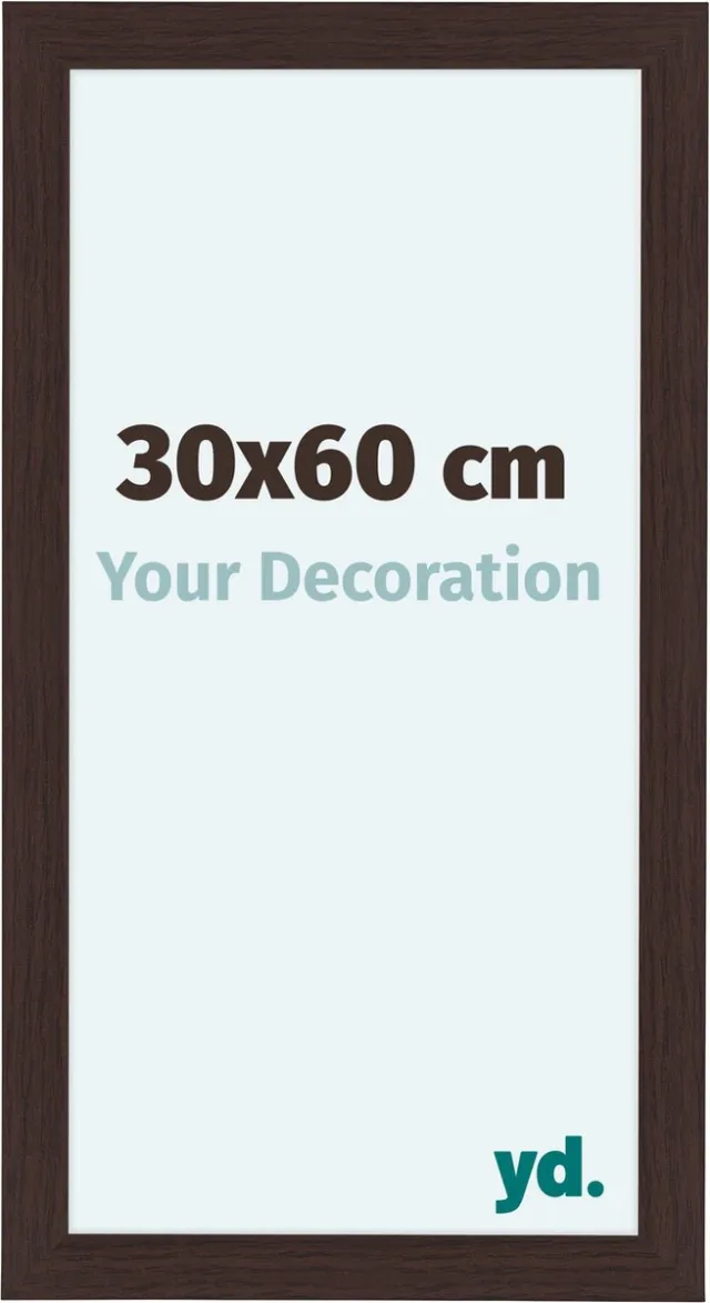 yd. Your Decoration - Fotolijst 30x60 cm - MDF - Eiken Donker - Como