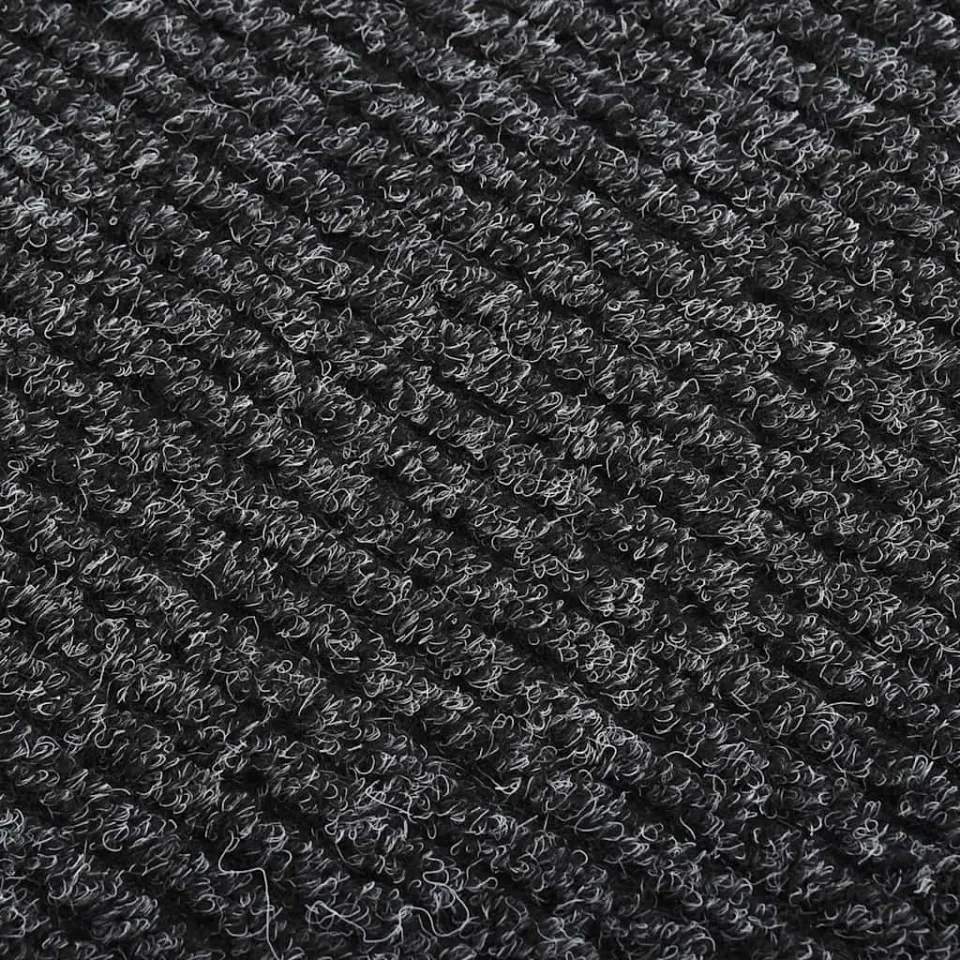 vidaXL Droogloopmat 100x500 cm antracietkleurig, foto 3