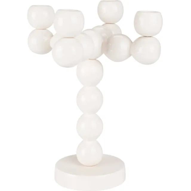 Zuiver kandelaar Bubbles Beige