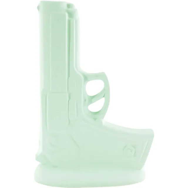 Housevitamin Vaas - Pistool - Keramiek - Mint Groen - 15x9x23cm