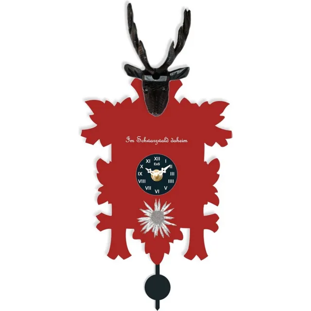 Trenkle 3005_PQ - Wandklok - kwarts - ExS Line zwart