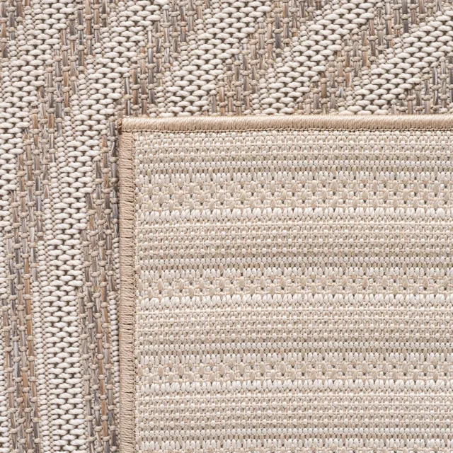 Ayyildiz Desert – Buitenkleed – Beige – Boho – Ø 80 cm rond