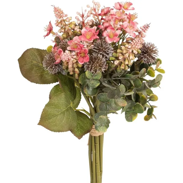 MEA Bosje wilde bloemen roze Ø14x28cm