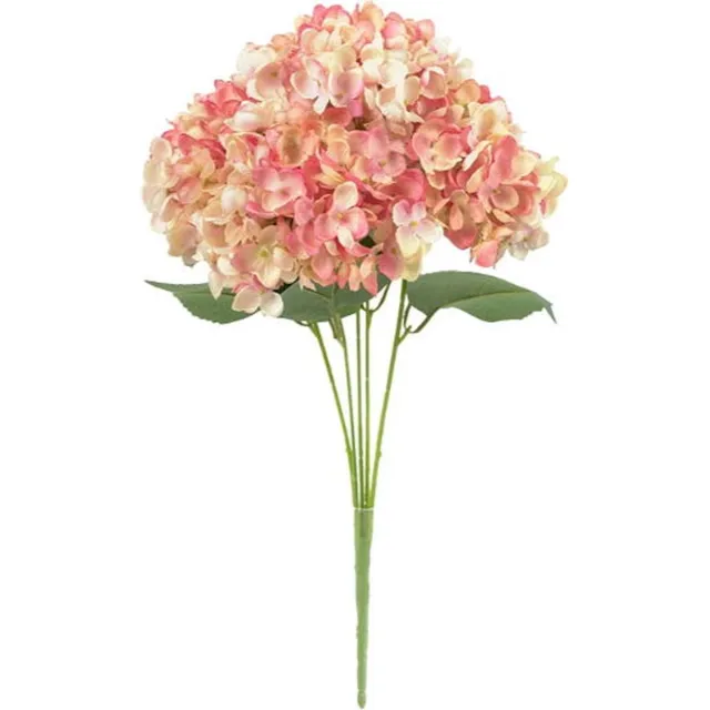 Buitengewoon Boet Kunstbloem hortensia 47 cm, roze/wit Buitengewoon de Boet