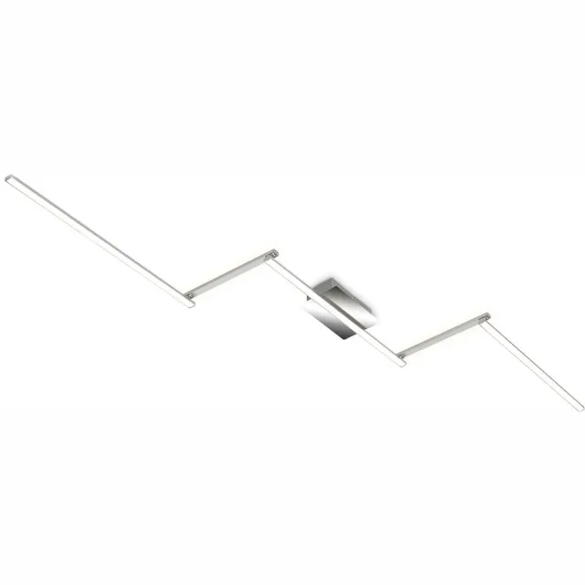 B.K.Licht BRILONER - LED Plafondlamp - 5-lichts - draaibaar - 24W - alu chroom