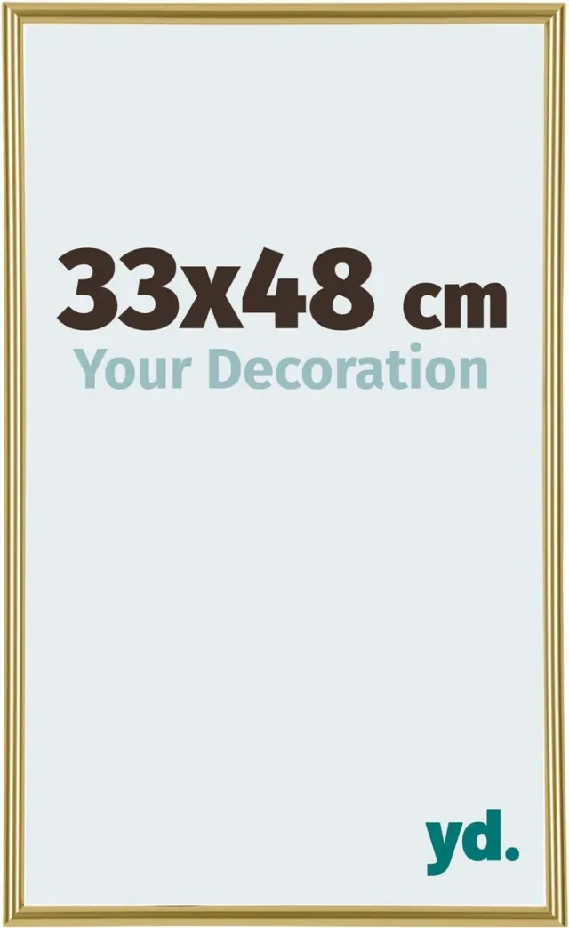 yd. Your Decoration - Fotolijst 33x48 cm - Kunststof - Goud - Annecy