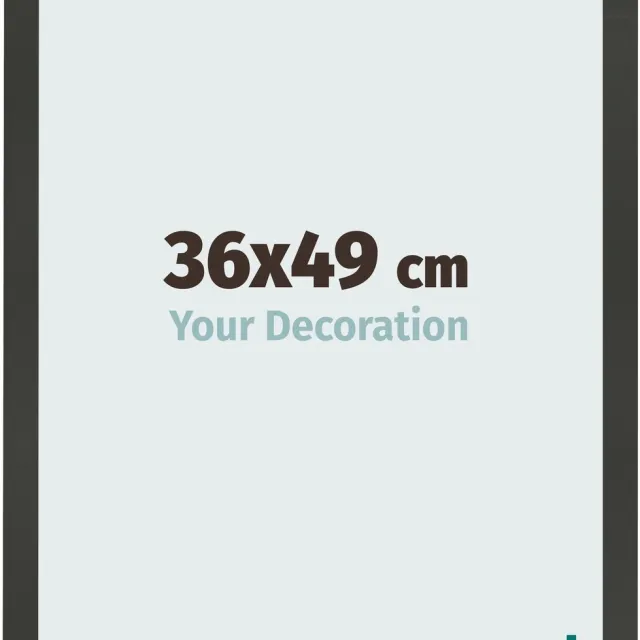 yd. Your Decoration - Fotolijst 36x49 cm - MDF - Antraciet - Bologna