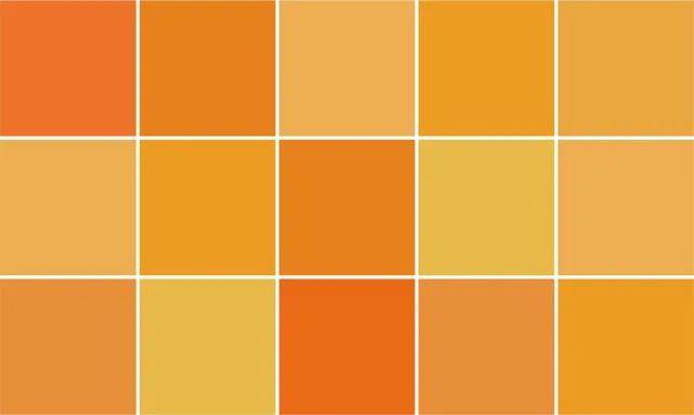 Ulticool Plaktegels - Zelfklevende Tegels - 15x15 cm - Ulticool - Decoratie Sticker Tegels - Geel Oranje Okergeel Accessoires - 15 stuks Plakfolie Tegelstickers - Sticktiles - Badkamer - Keuken