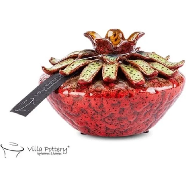 Villa Pottery Larissa Rood15.5x14x18