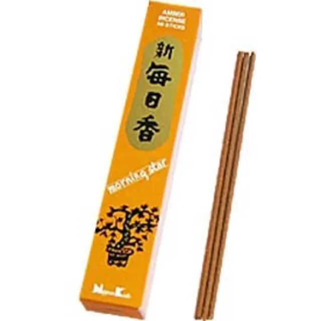 Nippon Kodo Wierook Morning Star amber Zwart