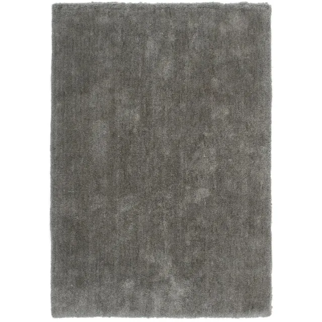 Dutch XXL Effen Vloerkleed | Tapijt | Velvet | Uni | Platinagrijs | 160x230 cm