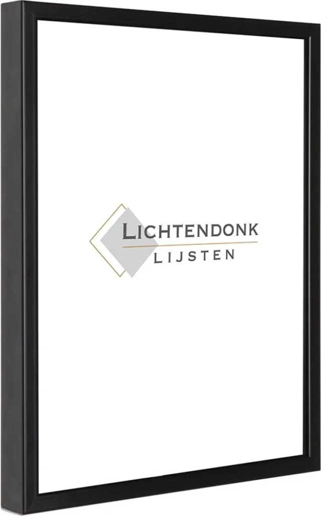 Lichtendonk Aluminium Wissellijst 80 x 80 Zwart - UV Werend Ontspiegeld Acrylite - Museum kwaliteit