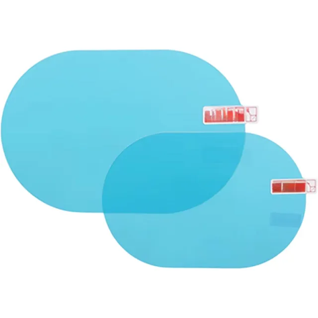 rimmo Regenbestendige Anti-Fog Sticker / Raamfolie – Waterdichte Auto & Motor Film voor Voorruit, Achterruit en Spiegels - Spiegelfolie Accessoire Transparant