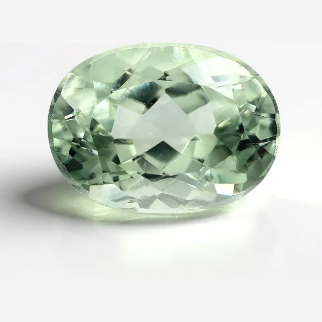 Cavill Groene Amethist Ovaal 7,6 ct - 15x11 mm - Edelsteen uit Brazilië - Elegant Groen - Ideaal voor Zilveren Sieraden Other