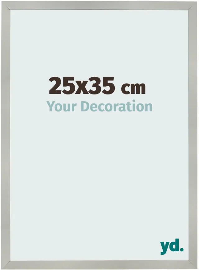 yd. Your Decoration - Fotolijst 25x35 cm - MDF - Zilver Mat - Bologna
