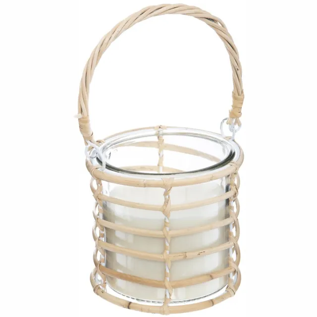 Atmosphera geurkaars Boho - 430 g - citrus/citronella geur - 31 branduren - zomer geur Naturel