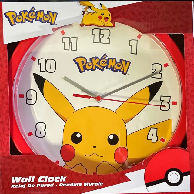 Pokémon Wall clock Pikachu - klok - pokemon Multi color