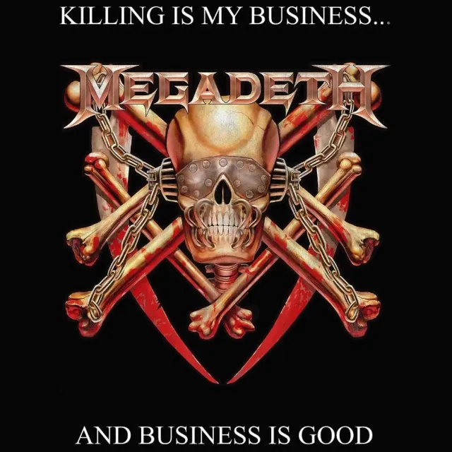 Razamataz Megadeth Killing Is My Business - Textielposter