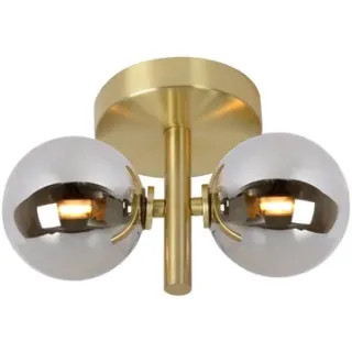 Lucide Wandlamp Tycho Goud 2xg9 Mat Goud / Messing