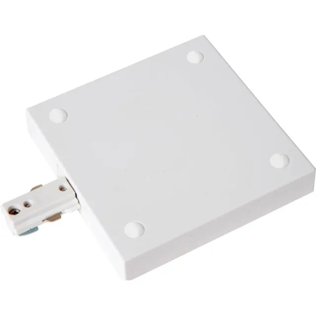 Lucide TRACK Startvoeding - 1-fase Railsysteem / Railverlichting - Enkel/Dubbel -Wit (Uitbreiding)