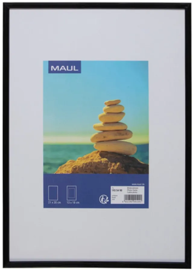 Maul Fotolijst maul art 21x30cm kunststof zwart | 6 stuks