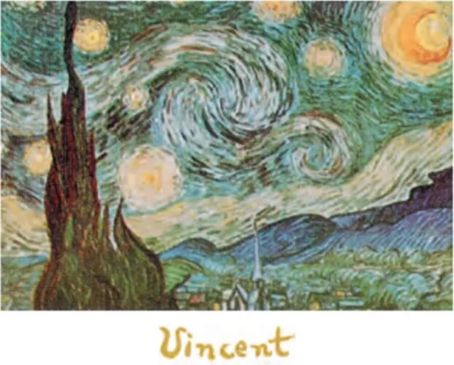 Catch Projecten Vincent van Gogh - Sterrennacht - Kunstposter - 50x70 cm Multicolor