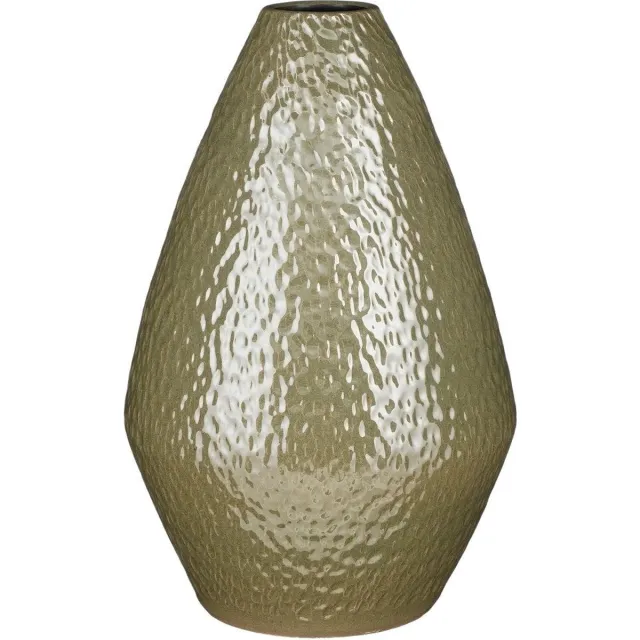 Mica Decorations Morris Vaas - 23x23x30 cm - Keramiek - Groen