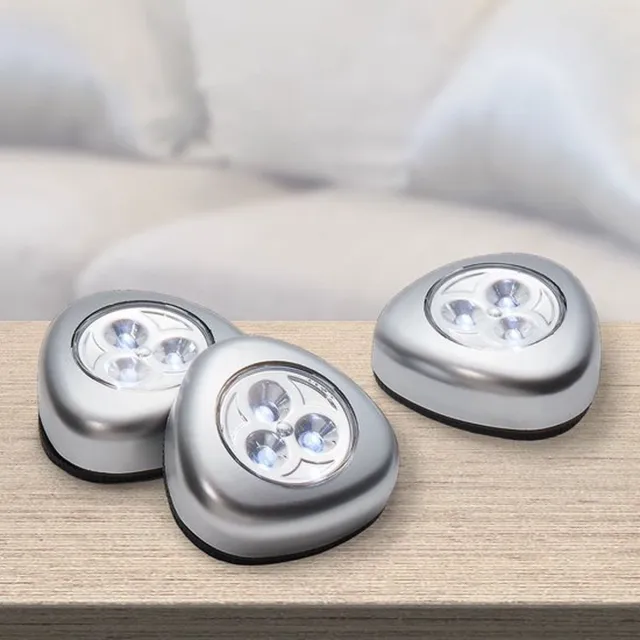 Grundig druklamp - Set van 5 Stuks Zilver
