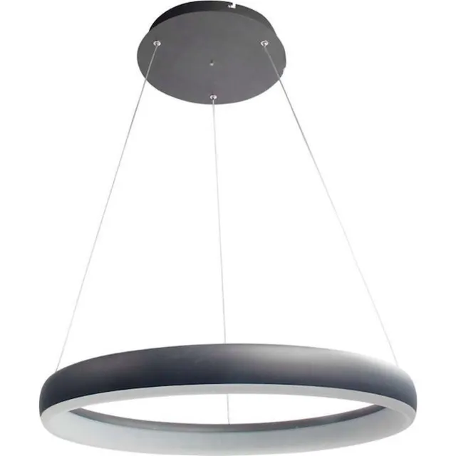 Wofi Hoogwaardige Design Led Hanglamp 33W | Smart Technologie | Unieke Wifi en Stembediening | Programmeerbaar | Premium ontwerp door Wofi | Zwarte Hanglamp