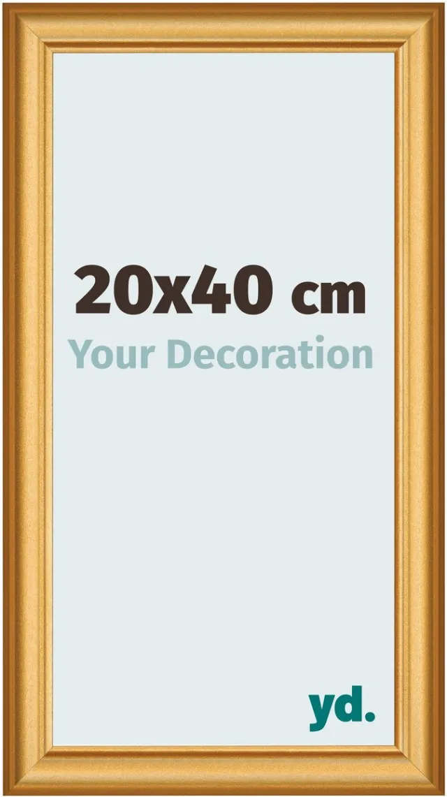 yd. Your Decoration - Fotolijst 20x40 cm - MDF - Goud Mat - Lazio