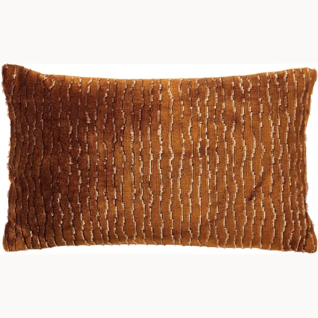 Hoii CLARISSA | sierkussen | 30x50 cm | Pumpkin Spice | bruin | Hoii Goudbruin