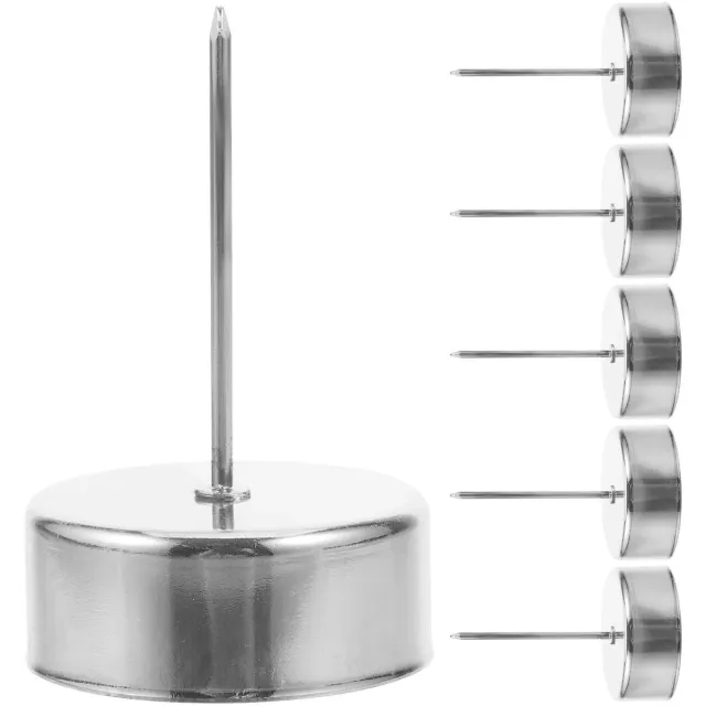 WiseGoods Luxe Waxinelichthouders Set Van 6 - Kaarsenhouders - Woondecoratie - Decoratie - DIY Kandelaar - Kaarsenhouder Zilver