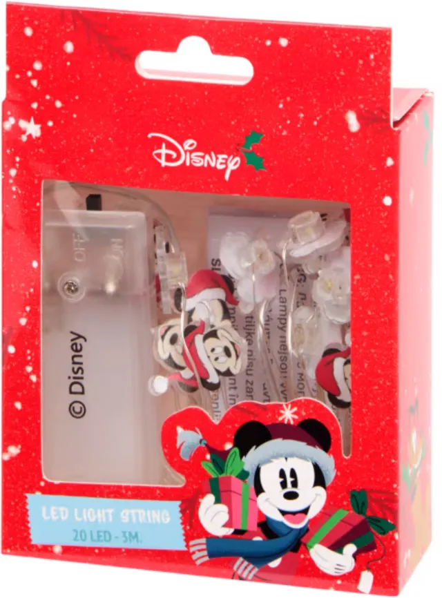 Disney lichtslinger 20 leds 3 meter - Mickey Mouse - Kerst - Kerstlampjes