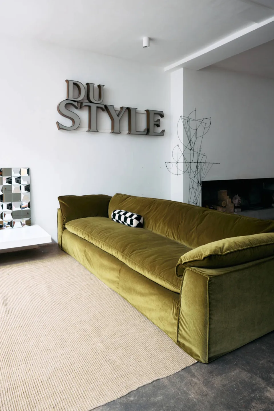 HKLIVING jute vloerkleed beige, 240x150 cm, foto 2