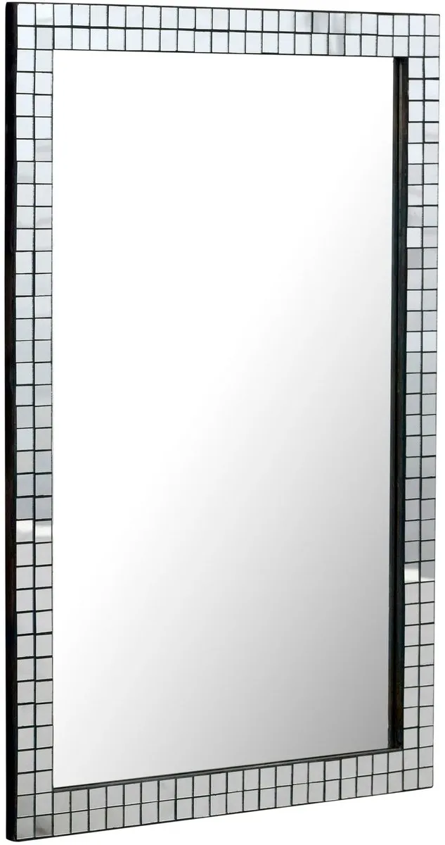 Wohnling Wandspiegel rechthoek 60x90 cm mozaïeklijst - WL7.474 Zie omschrijving