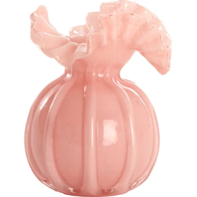 Light & Living Vaas Xerea glas licht roze
