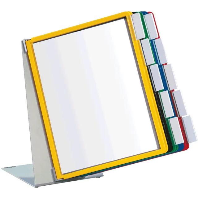 Durable VARIO lijstensysteem table 10, 5-kleurig, lijsten van polyprop Lichtgrijs