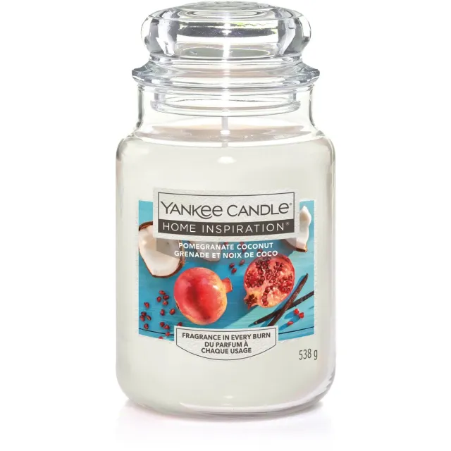 Yankee Candle Home Inspiration Pomegranate Coconut Large Jar Wit