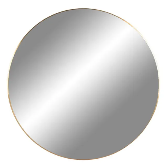 Nest of Nora Ronde wandspiegel 40 cm - Stalen frame - Brass Look Brons