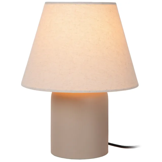 Lucide MACIA - Tafellamp - 1xE14 - Beige
