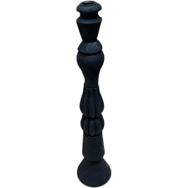 Light & Living Light&living Kandelaar Ø11x52 cm TAVOLA hout mat zwart