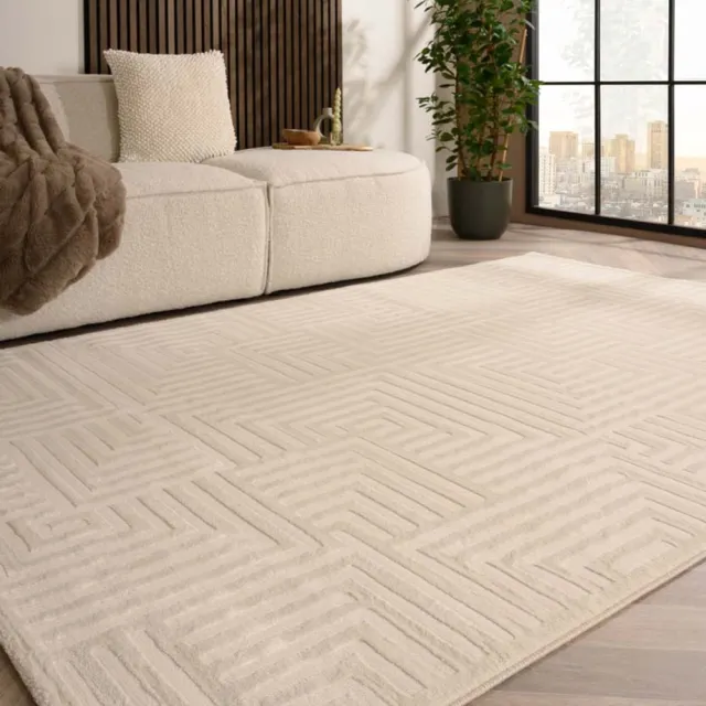 TrueWeave Scandinavische loper - Serene Voss crème 80x250